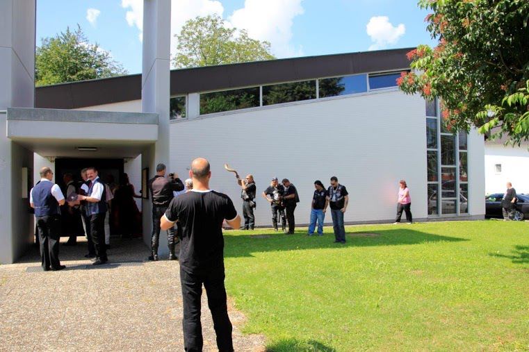 BIKERHOCHZEIT AM 10.08.2013