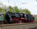 58 311 am 01.05.10 in Bebra beim Rangieren