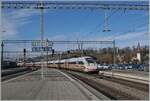 Der DB ICE 4 412 mit der Nummer 9470 erreicht Spiez und wird nach Interlaken weiterfahren.

16. Jan. 2024