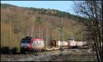 4012 der CFL Cargo mit DGS 49510 Trieste Campo Marzio - Bettembourg am 02.03.13 in Vollmerz