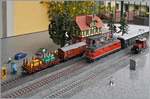 Und weiter geht die Zeitreise, wieder steht ein FS Spitzdachwagen am Hausbahnsteig, diesmal der FS F 1 117 433 (Màrklin), nun gehört die Bremsanlage selbstverständlich zur
