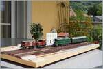 Eine der vielen Stellproben für mein künftiges Diorama H0  Büren im Okt.